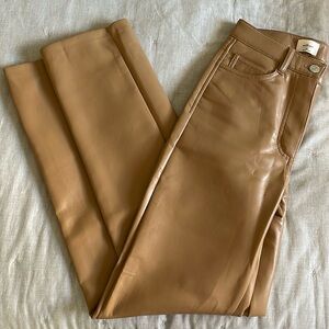 Aritzia Melina Faux Leather Pant